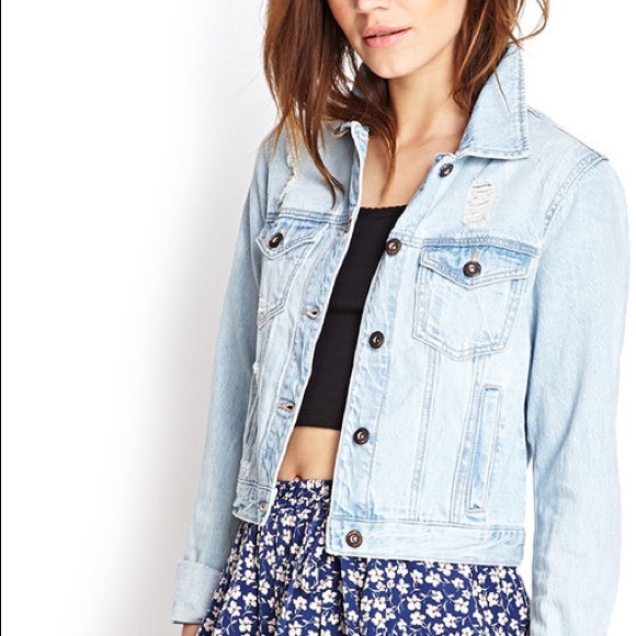 AE Cropped Jean Jacket - Picture 5 of 8